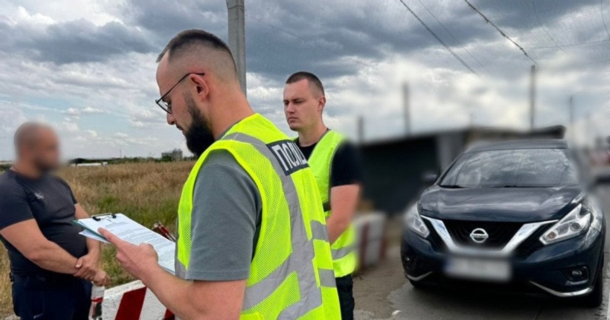 Затримання підозрюваного в ДТП