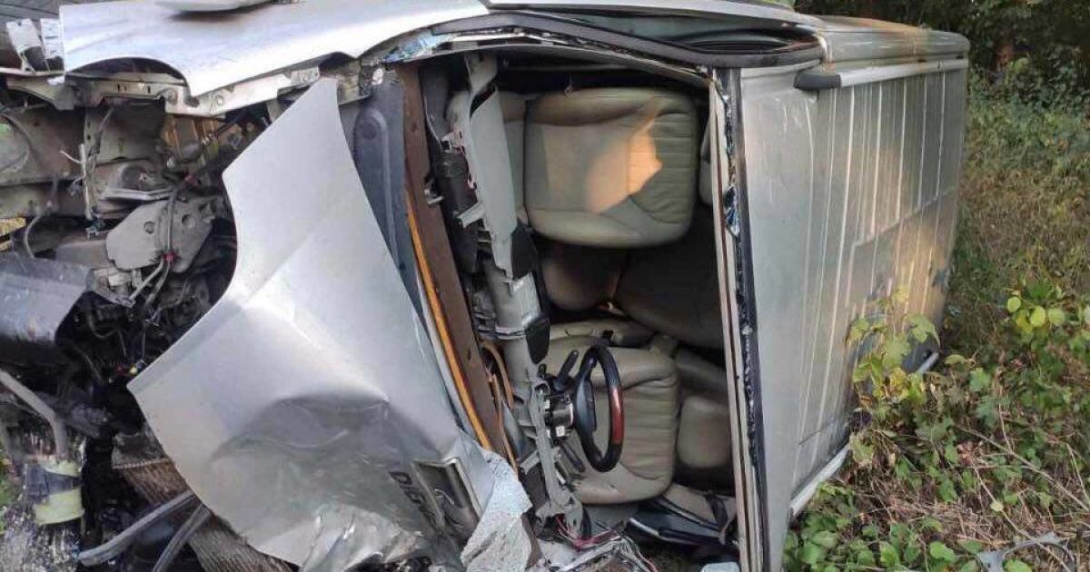 На трасі Львів-Самбір водій мікроавтобуса збив на смерть жінку: з'явилось фото