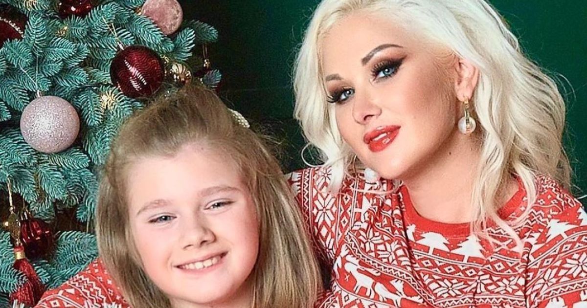 Катерина Бужинська з донькою