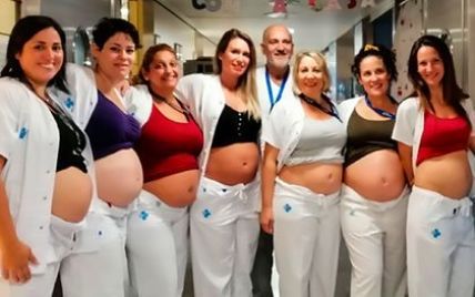 В испанской больнице забеременели сразу семеро медсестер