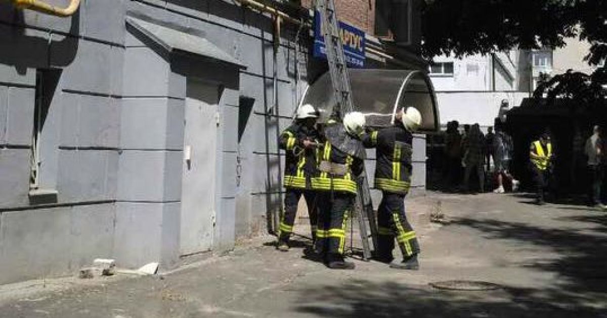 вибух у києві від блищик_4 / © Facebook/Оксана Блищик