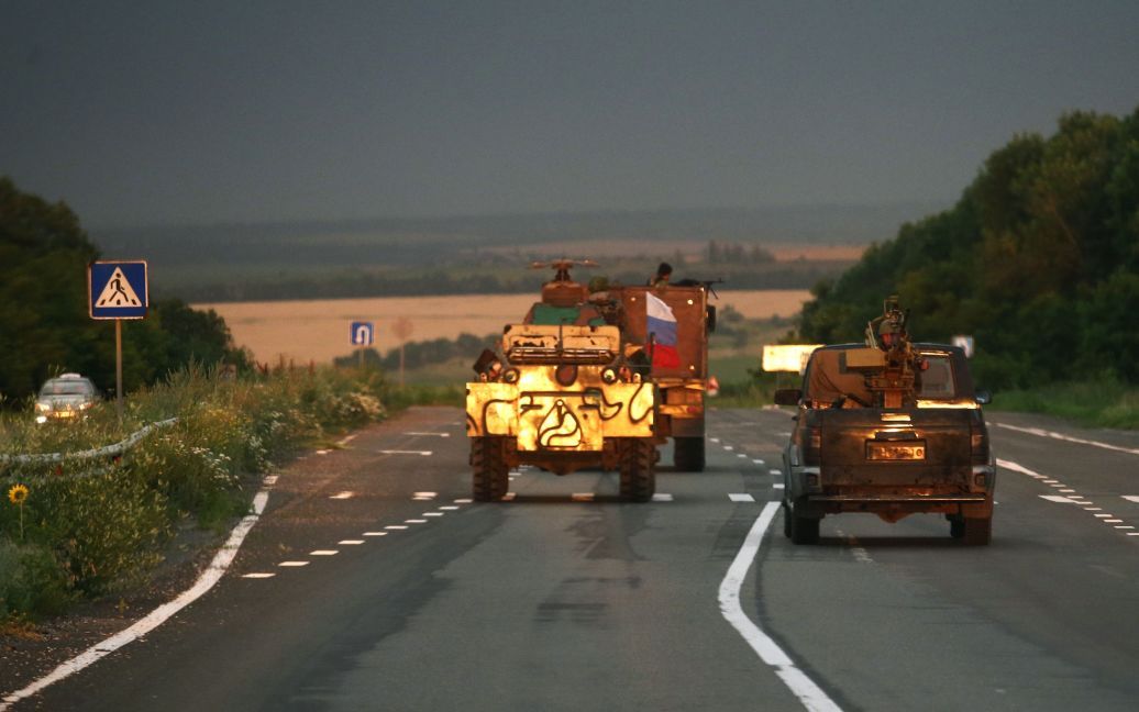 Терористи залишили Слов&rsquo;янськ і поїхали в сторону Донецька. / © Reuters