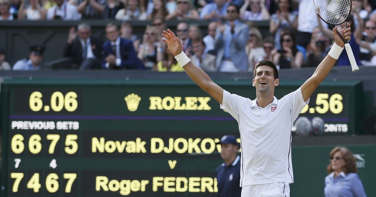 Джокович победил Федерера в финальной битве Wimbledon-2014