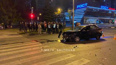 ДТП в Харкові_1 / © Telegram-канал "ХС | Харків"
