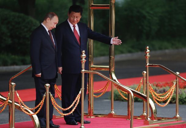 Владимир Путин и Си Цзиньпин/Associated Press