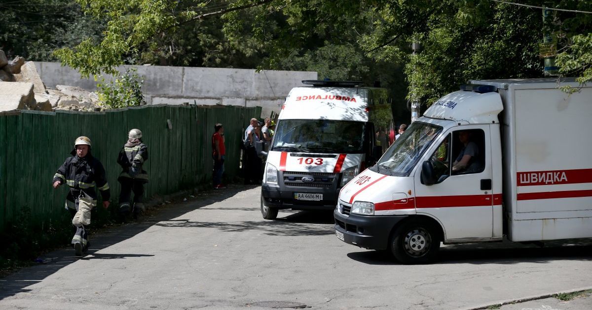 вибух будинка в Києві_2 / © УНИАН