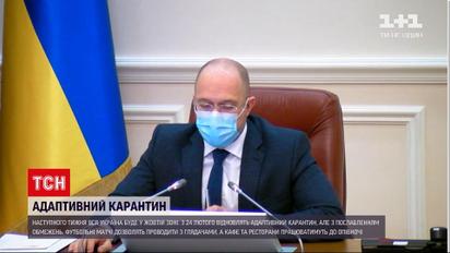 Новости Украины: на следующей неделе возвращаемся к адаптивному карантину