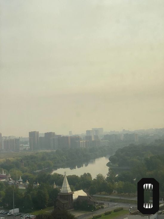 Москва у диму: столицю Росії накрив потужний смог, попіл падає на людей (фото, відео)