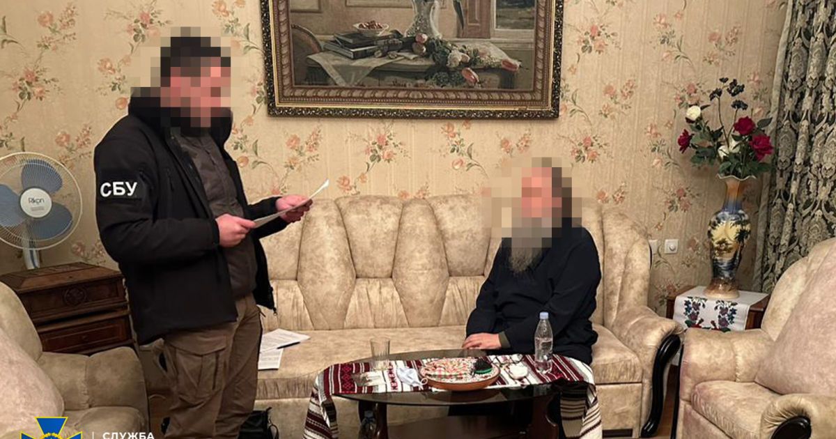 СБУ повідомила про нові підозри скандальному митрополиту на Вінниччині / © СБУ