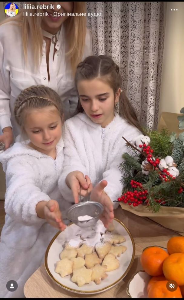 Дочери Лилии Ребрик / © instagram.com/liliia.rebrik
