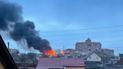 Крупный пожар в Коцюбинском: пылает несколько домов, звучат взрывы, люди в панике