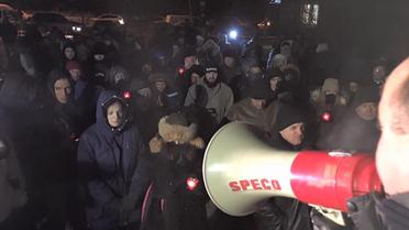 Під Лук&#039;янівським СІЗО вшанували пам&#039;ять померлого там Максима Колесникова / © Facebook/Ігор Мосійчук