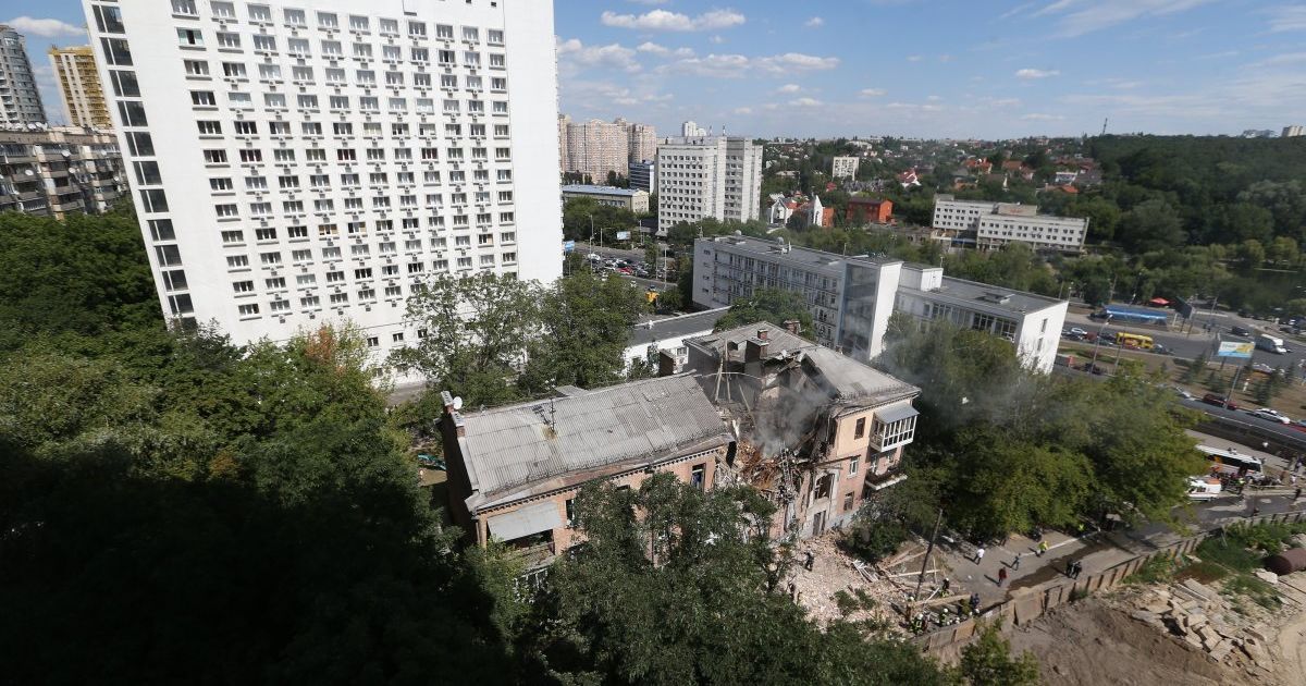 вибух будинка в Києві_18 / © УНИАН