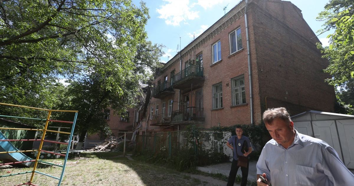 вибух будинка в Києві_14 / © УНИАН