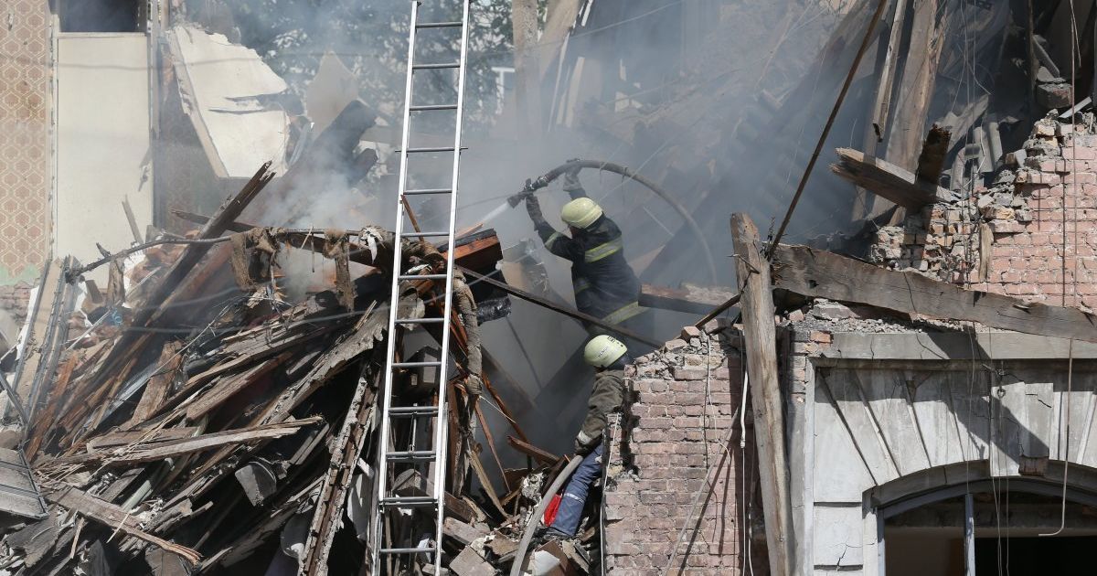 вибух будинка в Києві_15 / © УНИАН