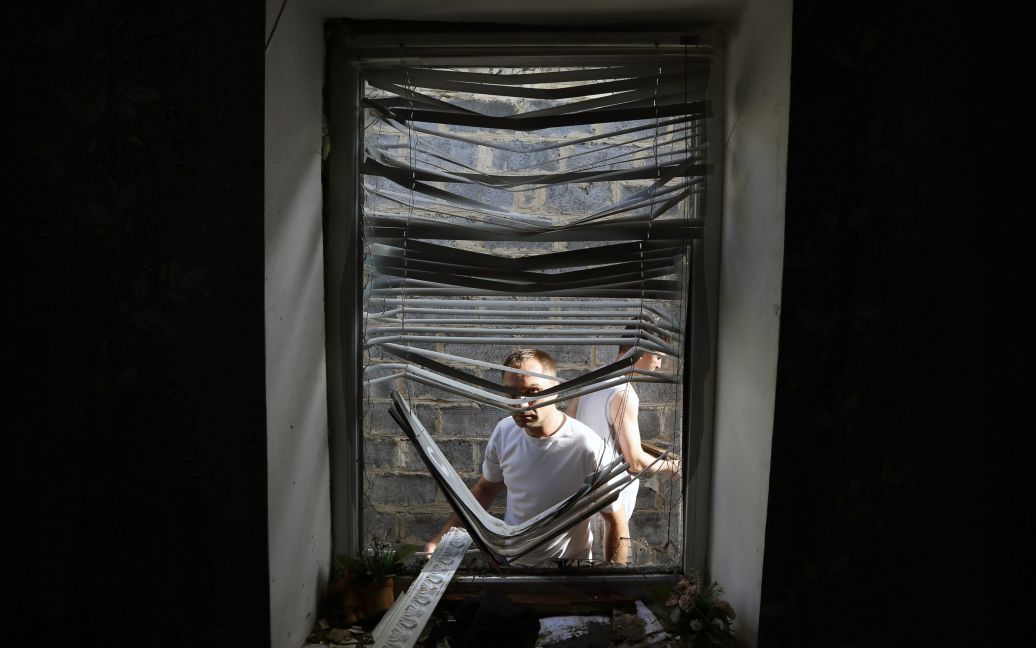 В Слов&rsquo;янську від перехресного вогню постраждали приватні будинки / © Reuters