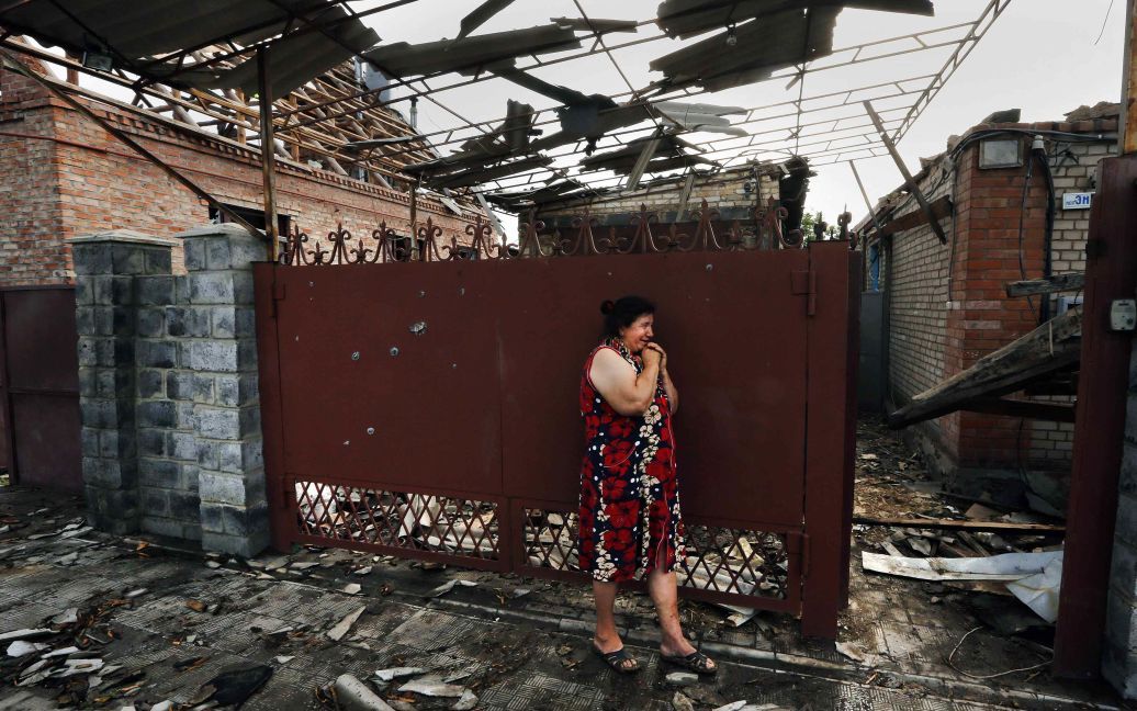 В Слов&rsquo;янську від перехресного вогню постраждали приватні будинки / © Reuters
