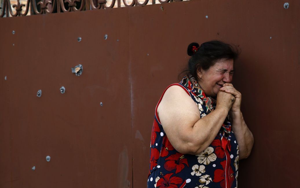 В Славянске от перекрестного огня пострадали частные дома / © Reuters