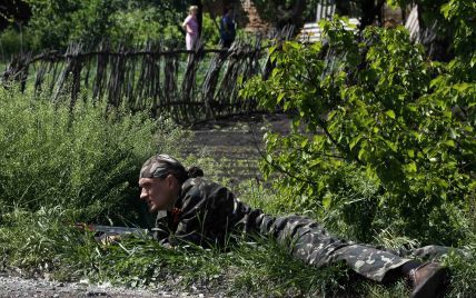 В Донецкой области голодные террористы захватили супермаркет