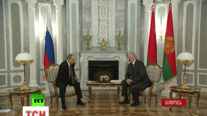 Очільник Білорусі переплутав Путіна з Медведєвим