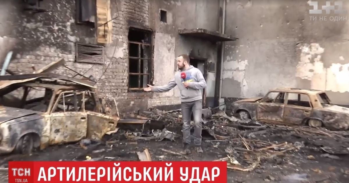 Бойовики вгатили з крупного калібру по тиловим селам на Світлодарській дузі