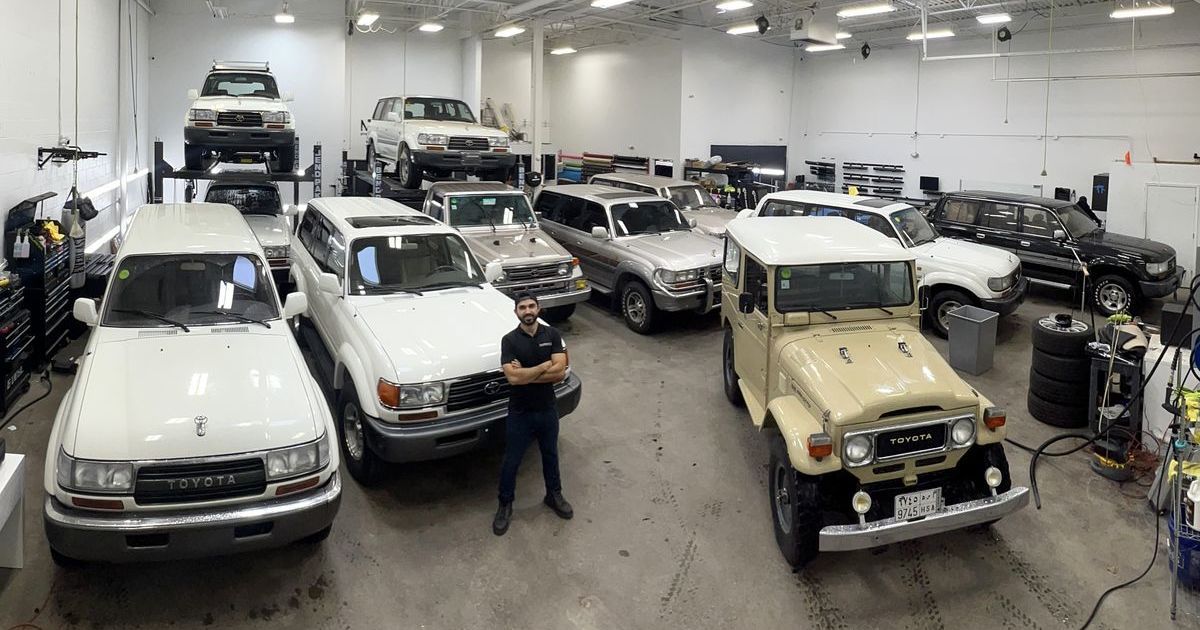 American Entrepreneur Amasses Unique Collection of Toyota Land Cruisers from the Middle East