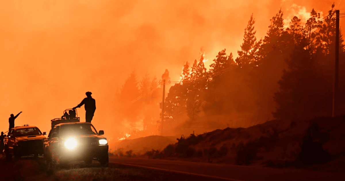 Пожежа в Аргентині