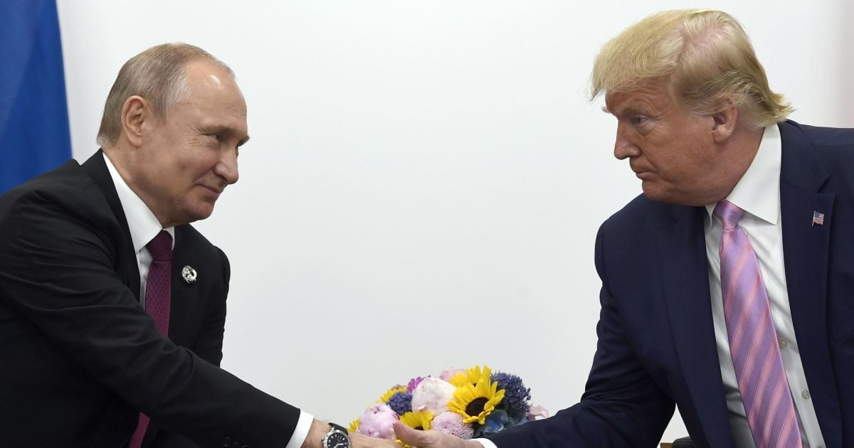 Трамп і Путін. Архівне фото Трамп і Путін. Архівне фото