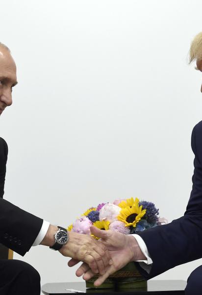 Трамп і Путін. Архівне фото