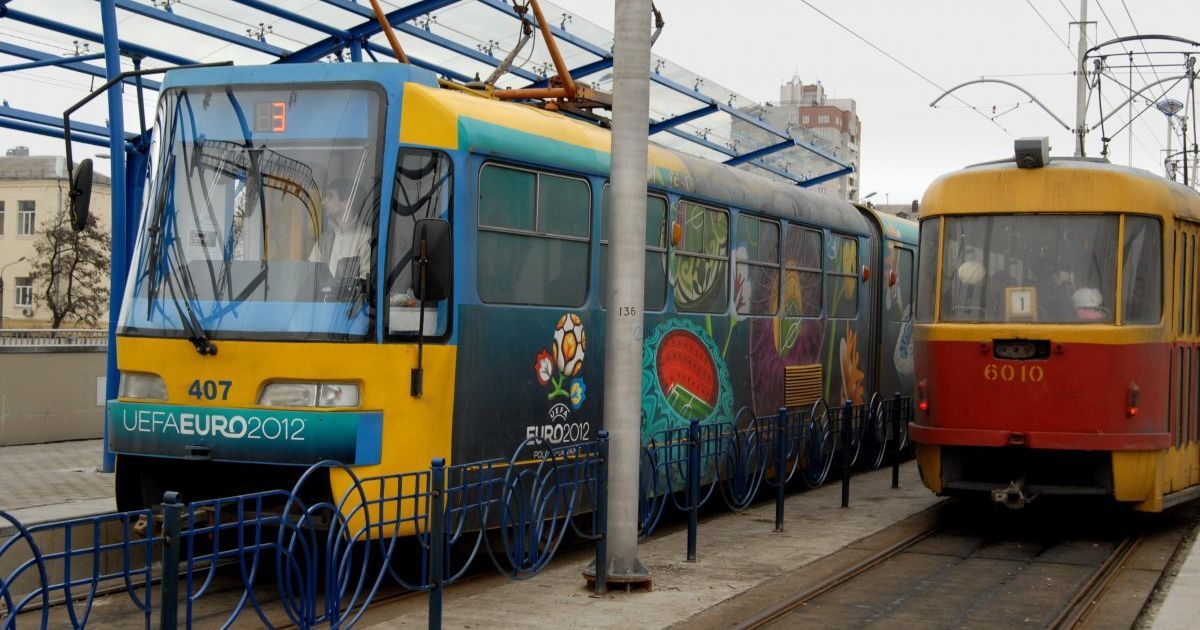 В Киеве хотят продлить трамвайную линию от железнодорожного вокзала