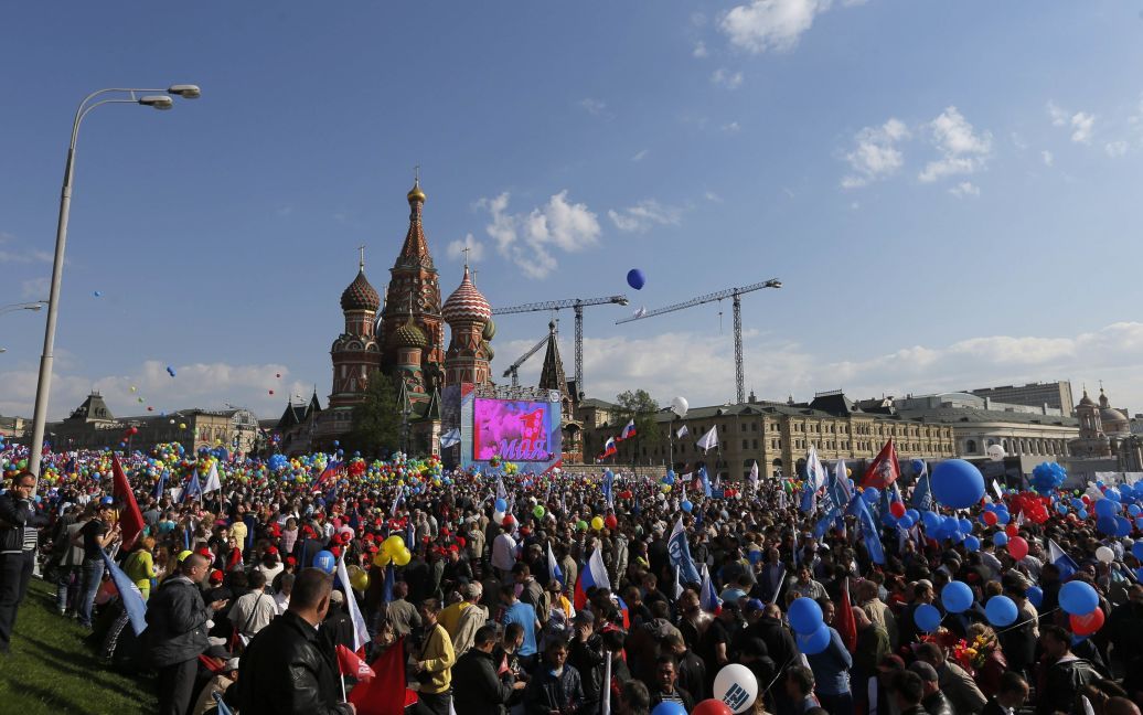 В Москве состоялся "воинственный" Первомай с привкусом СССР / © Reuters