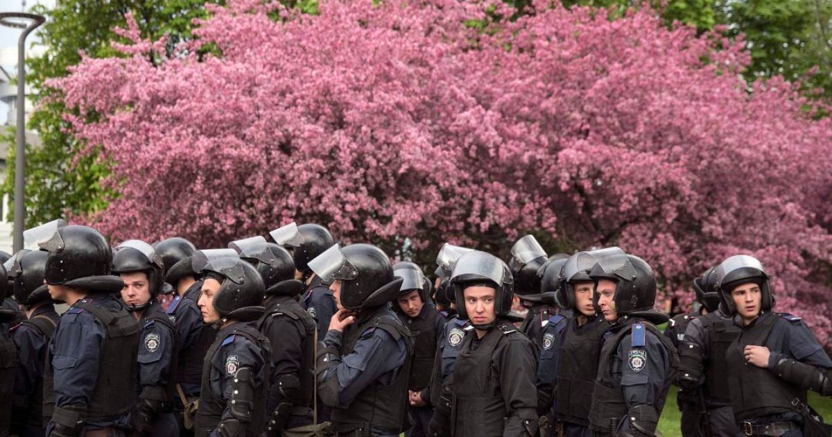 Радикалы избили майдановцев в Донецке / © Reuters