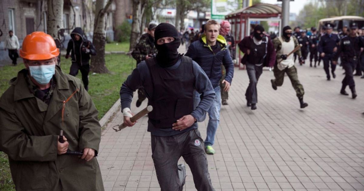 Радикалы избили майдановцев в Донецке / © Reuters