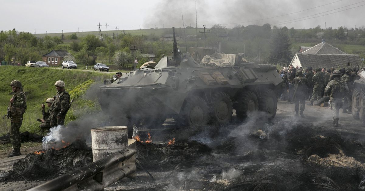 В Славянске активные действия временно приостановлены