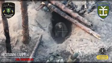 ВСУ показали российского солдата, который решился сдаться в плен