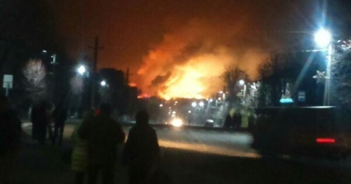 Вибухи у Балаклеї / © ВКонтакте/Оля Иванова-Чистоколенко