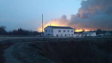Вибух у Балаклії