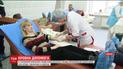 Украинцы через соцсети собираются и идут сдавать кровь для бойцов