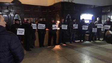 пікет Львів суддя _3 / © Варта1