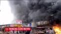 Возле станции метро "Левобережная" произошел пожар в час пик