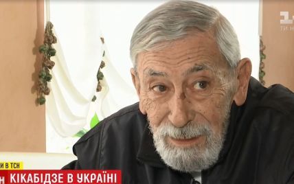 "Пусть живет свободная Украина!": легендарный Кикабидзе дал эксклюзивное интервью ТСН перед концертом в Киеве
