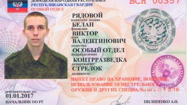 Росіянин в ДНР Віктор Белан_1 / © ТСН.ua