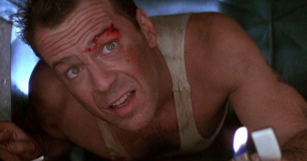 Кадр из фильма "Крепкий орешек"