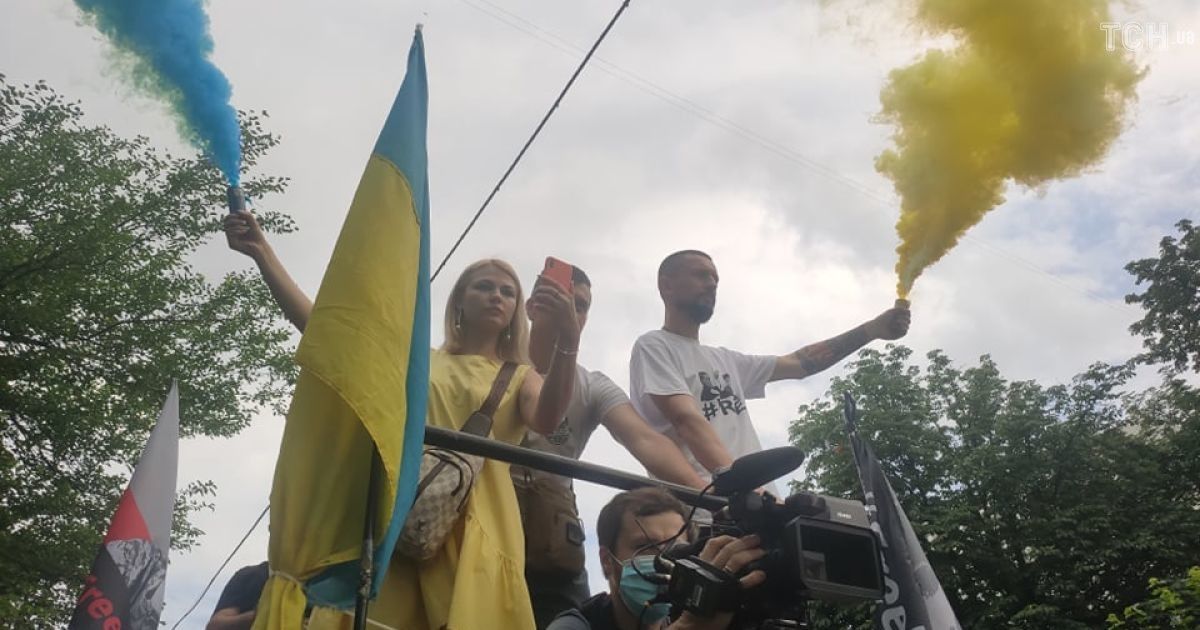 4 акція 200 днів брехні, Шеремет_5 / © Фото Натальи Нагорной/ТСН