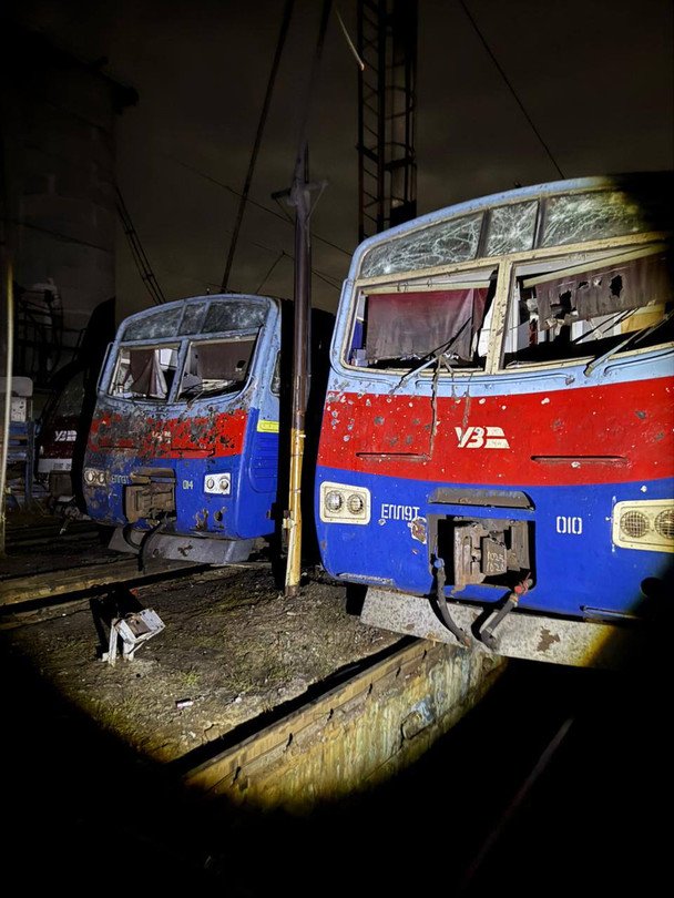 Railway damage in Poltava from Russian attack / © Олексій  Кулеба