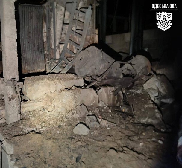 Обстріл Одеської області / © Одеська ОВА