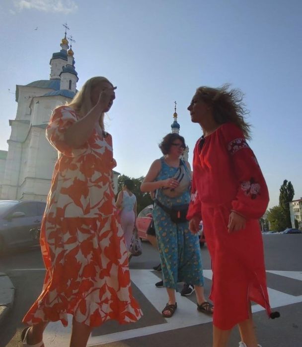 Лідія Таран у Сумах / © instagram.com/lidiyataran