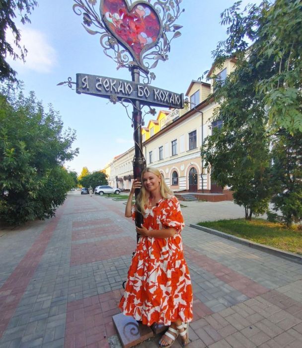 Лідія Таран у Сумах / © instagram.com/lidiyataran