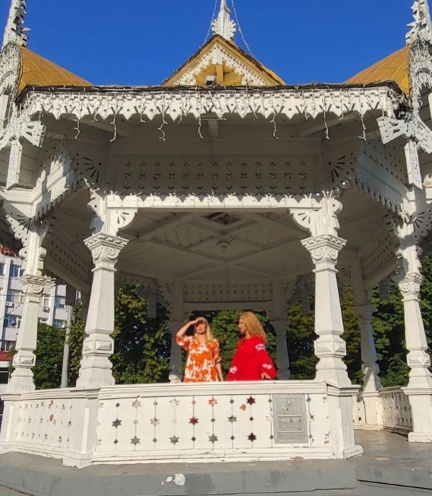 Лідія Таран у Сумах / © instagram.com/lidiyataran