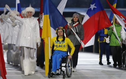 Українську спортсменку не пускали на закриття Паралімпіади з написом "мир"
